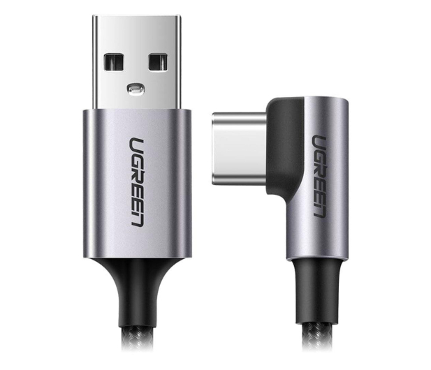 UGREEN Kabel USB - USB Typ C kątowy 2m 3A 6957303859429 - 1246114 - zdjęcie 2